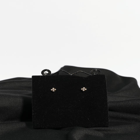 18ct Gold Earrings with certified diamonds 2