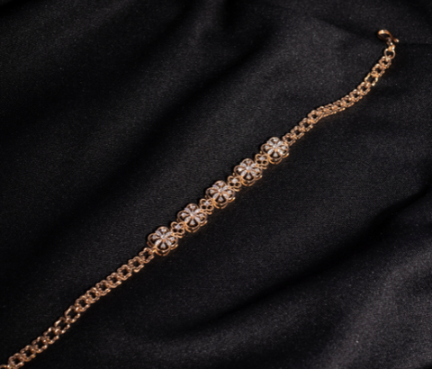 Rose Gold VVS Diamond Bracelet 1