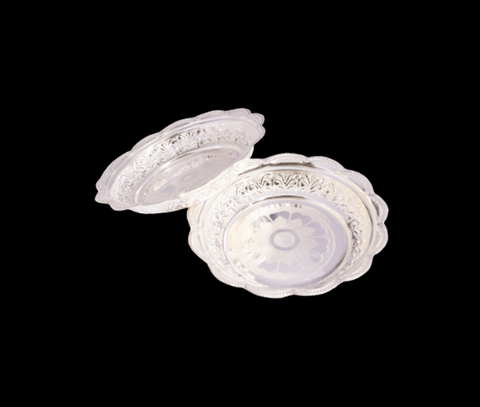 Silver Designer Plate