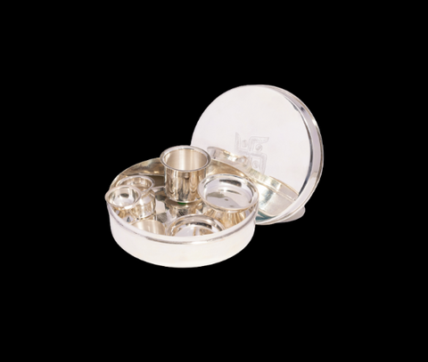 Silver Pooja Box