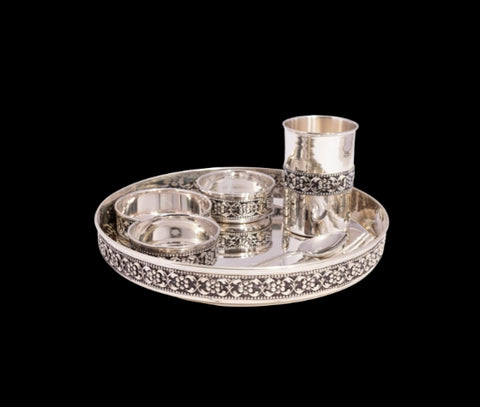 Silver Patti Dinner Set